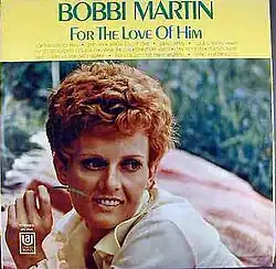 Martin on the For The Love Of Him album cover