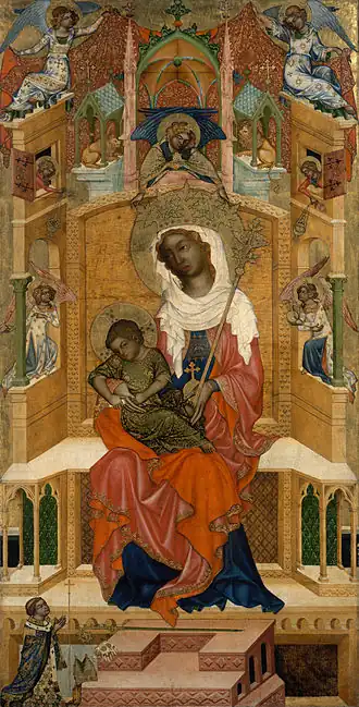 Madonna of Kłodzko, Bohemian Master (1343–44) - Google Art Project