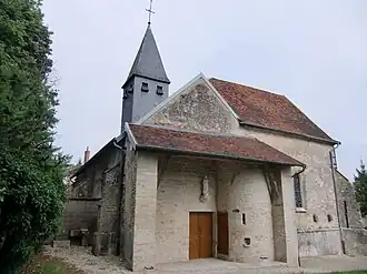 The church in Bossancourt