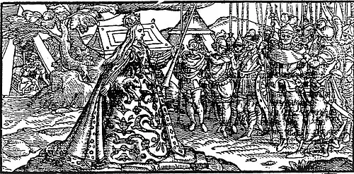 Tudor illustration of Boudica