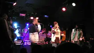 Brand Nubian performing live in 2008