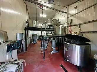 Brewery installation