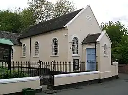 The 1868 Wesleyan chapel at Brewood, still a Methodist church