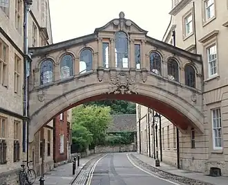 Bridge of Sighs, Oxford, England