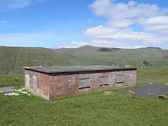British pillbox from World War II.