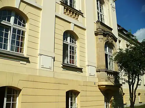 Bay window on the east side