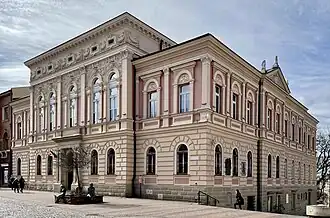 Historic building of the Municipal Savings Bank