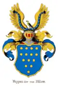 Arms of the Bülow family (1858)