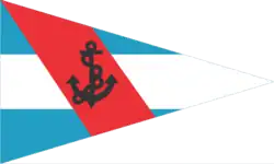 Burgee of Yacht Club Punta del Este