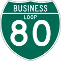 Interstate 80 Business marker