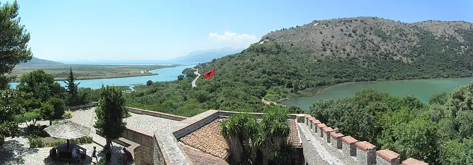 View of the Butrint Lake