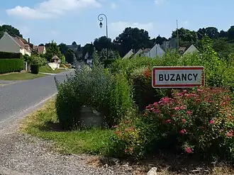 The road into Buzancy
