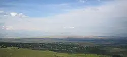 View of Byurakan as seen from the village of Tegher