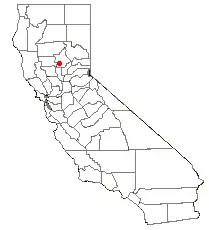 Location of Richvale, California