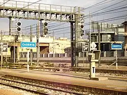 Looking towards Foggia and Cancello.