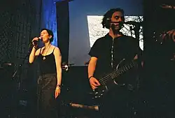 Collection d'Arnell~Andréa performing in 2009 at the Dark Omen II festival