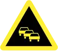 Traffic queues likely ahead