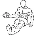 Rotating the arm away from the body is external rotation.
