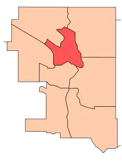 Calgary Federal Districts