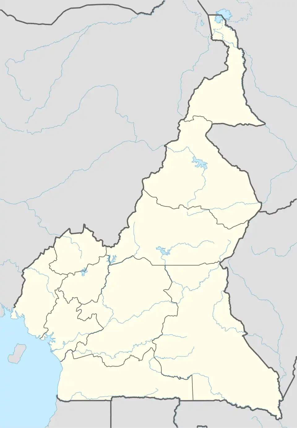 Mogode is located in Cameroon
