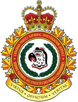 Unit badge of the CFNIS