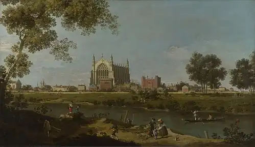 Eton College, 1754
