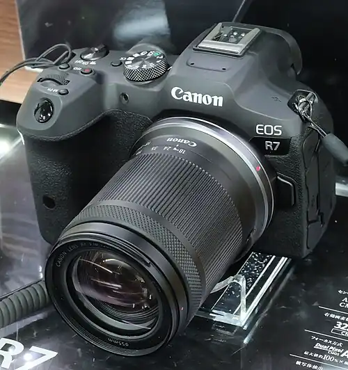 Canon EOS R7 with RF-S 18-150mm f/3.5-6.3 IS STM kit lens