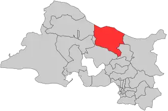 Situation of the canton of Pélissanne in the department of Bouches-du-Rhône