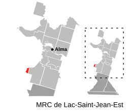 Location of Desbiens