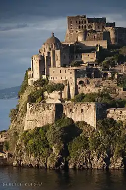 The Aragonese Castle of Ischia.