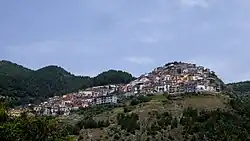 View of Castelluccio Superiore