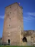Montaner castle, built by the Cagots, for Gaston III, Count of Foix.[150][151][152]