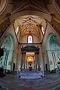 View of the cathedral's altar.