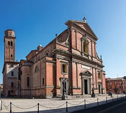 The Cathedral of Imola, seat of the Bishopric of Imola
