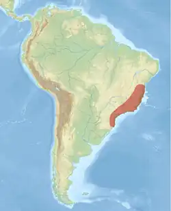 Map of range