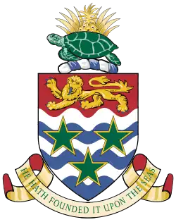 Coat of arms of the Cayman Islands