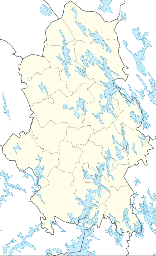 Tikkakoski is located in Central Finland