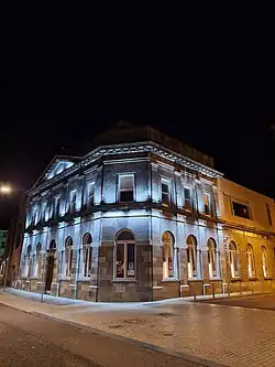 Central Library at night 2024