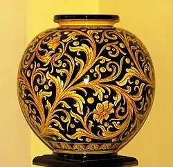 A modern vase from Caltagirone, Sicily