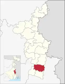 Location of Chakdaha