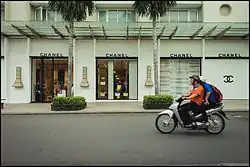 Chanel store at Rex Hotel on Nguyễn Huệ Blvd