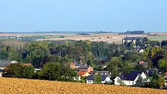 A general view of Chaourse and Montcornet