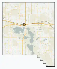 Rural Municipality of Chaplin No. 164 is located in Chaplin No. 164