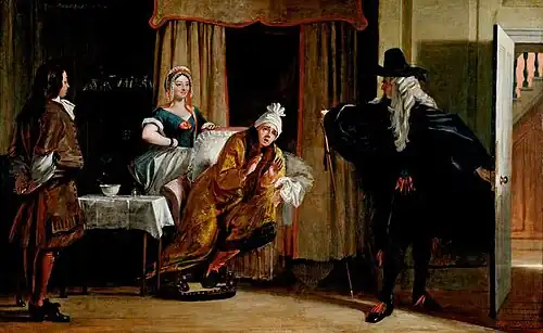 Le Malade Imaginaire by Charles Robert Leslie