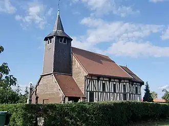 The church in Châtillon-sur-Broué