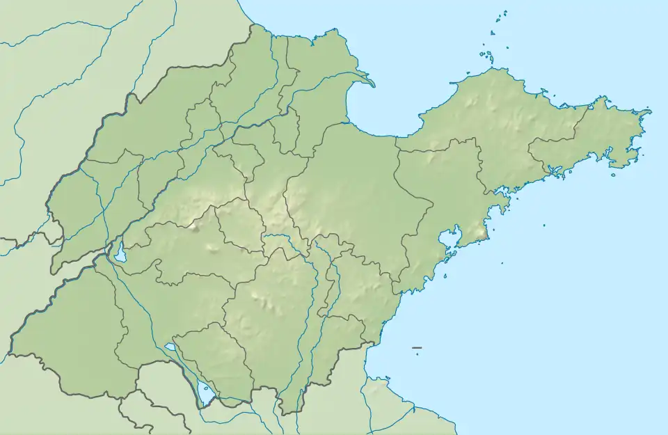 Daxinzhuang is located in Shandong