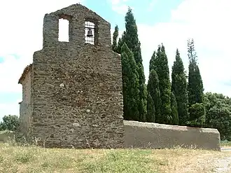 The Chapel of Sainte-Marie de Fontcouverte, in the commune of Caixas