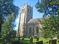 St Mary's Church, Greasley: a much-restored 15th-century church.