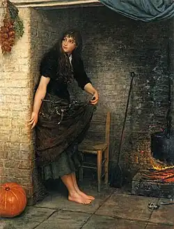 Cinderella by Valentine Cameron Prinsep,  1880