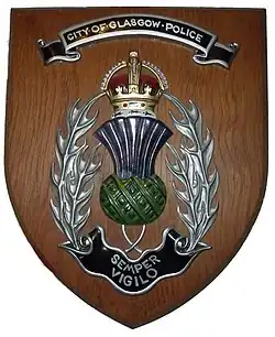 City of Glasgow Police Badge